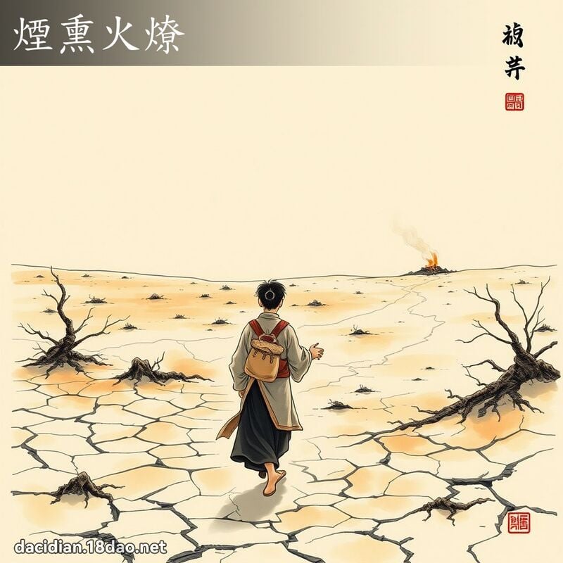 烟熏火燎 配图