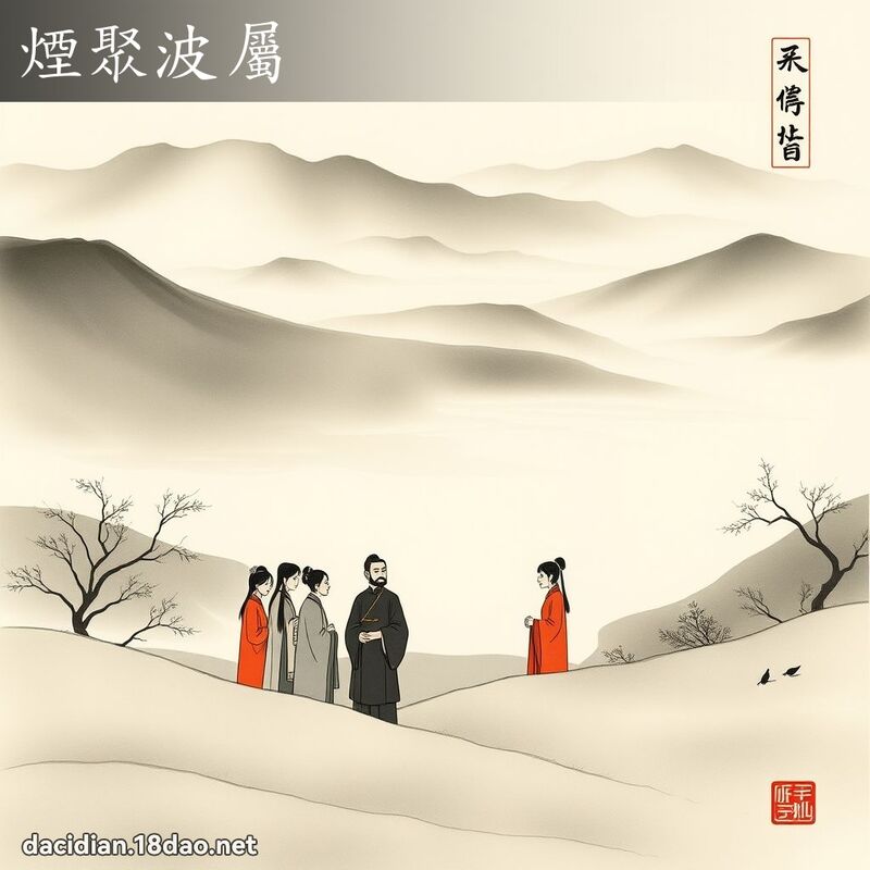 烟聚波属 配图