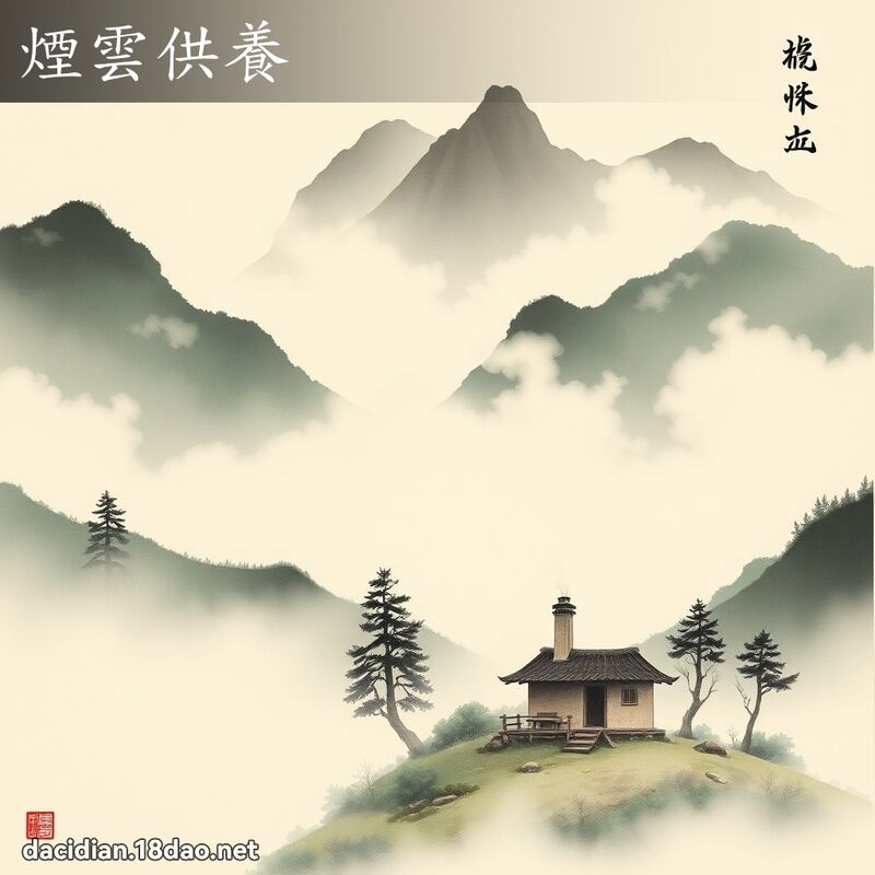 烟云供养 配图