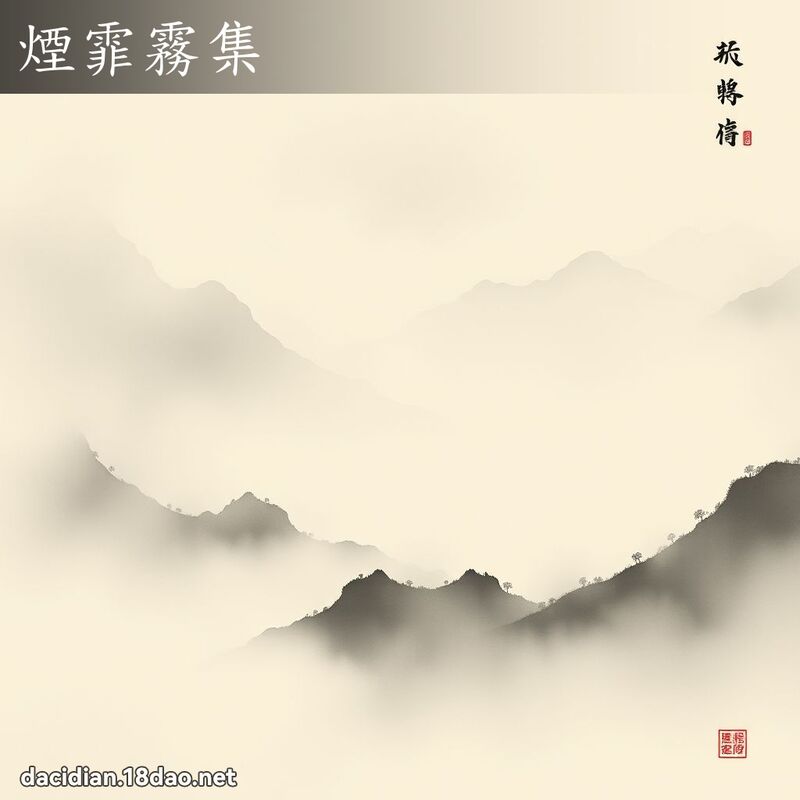 烟霏雾集 配图