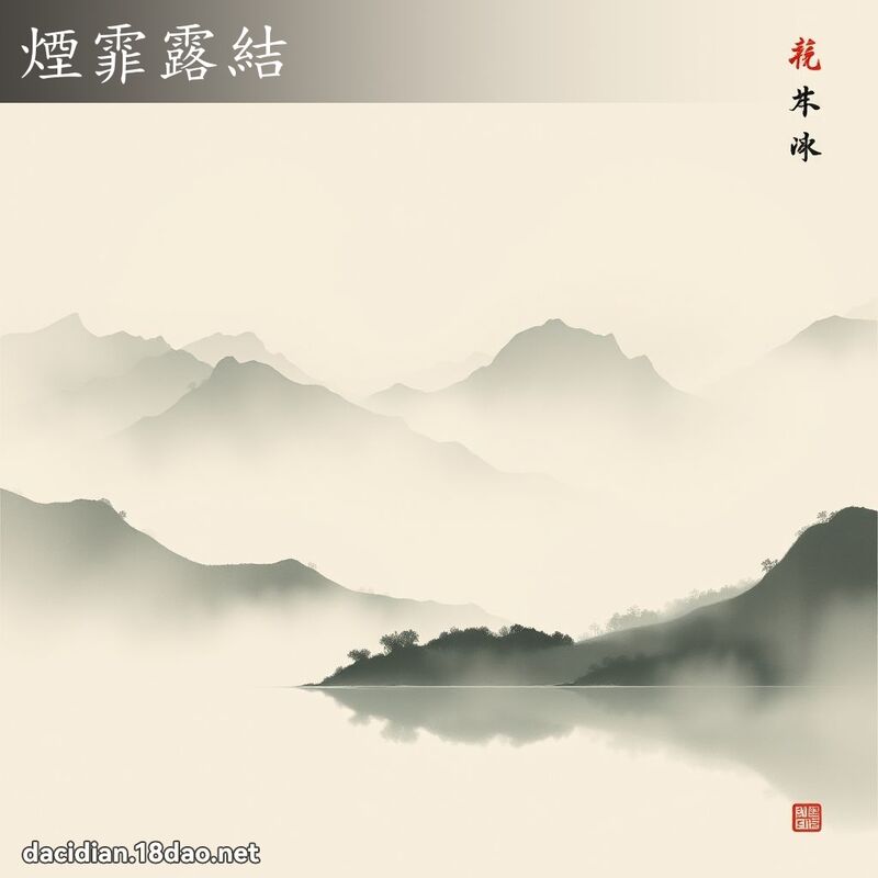 烟霏露结 配图