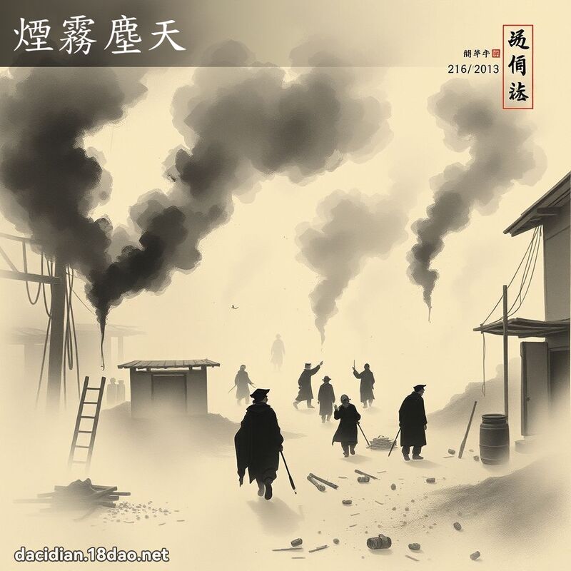 烟雾尘天 配图