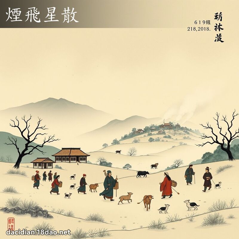 烟飞星散 配图