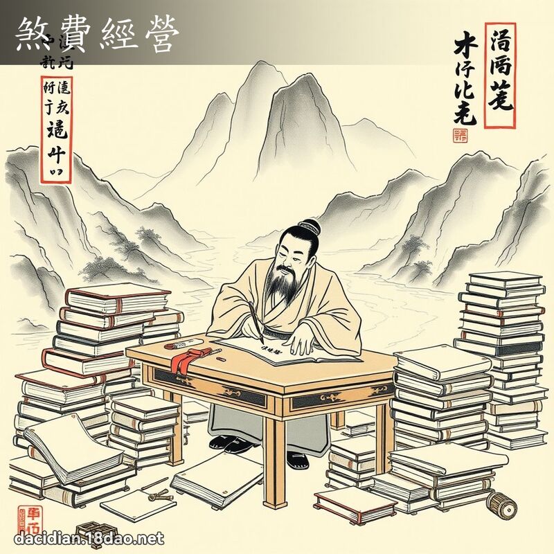 煞费经营 配图
