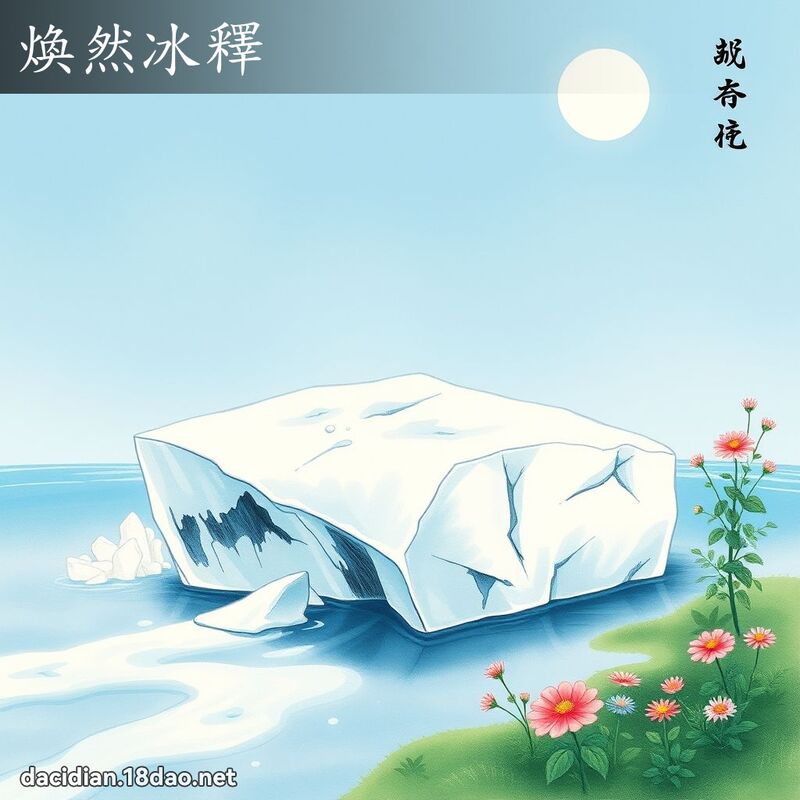 焕然冰释 配图