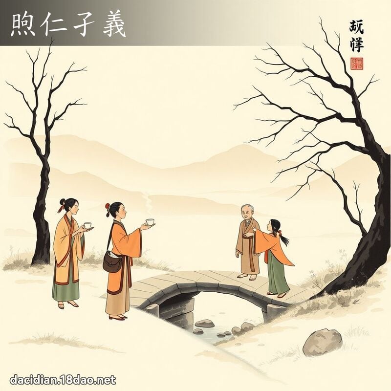 煦仁孑义 配图