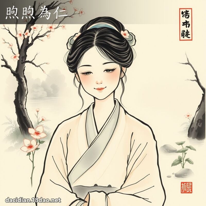 煦煦为仁 配图