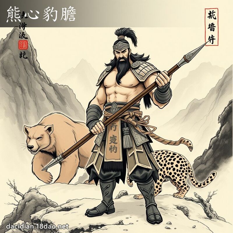 熊心豹胆 配图