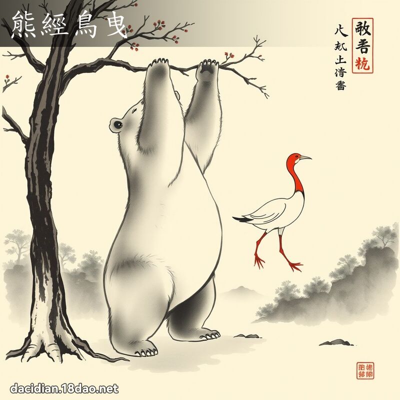 熊经鸟曳 配图