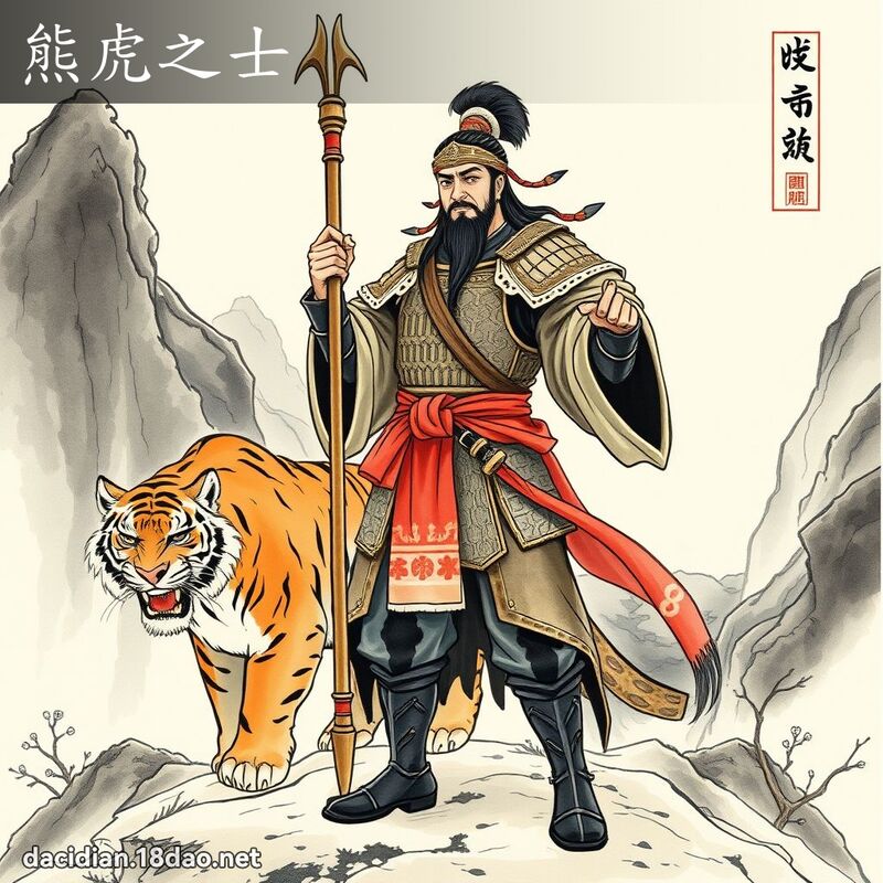 熊虎之士 配图