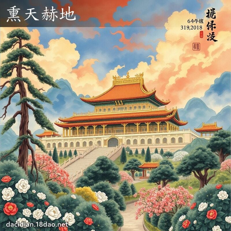 熏天赫地 配图