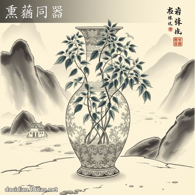 熏蕕同器 配图