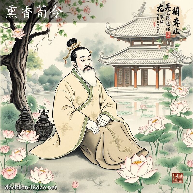 熏香荀令 配图