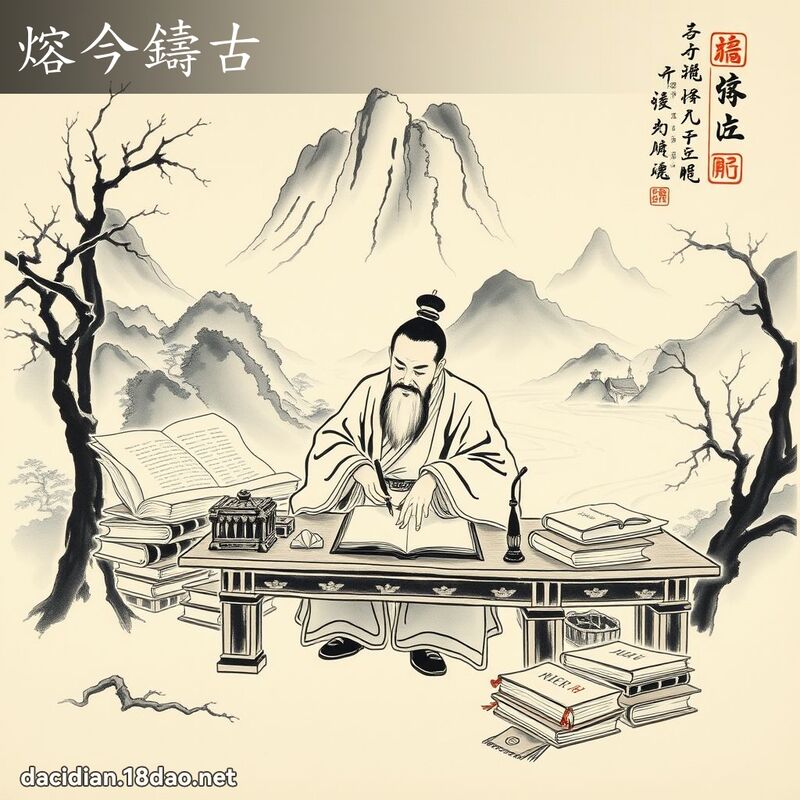 熔今铸古 配图