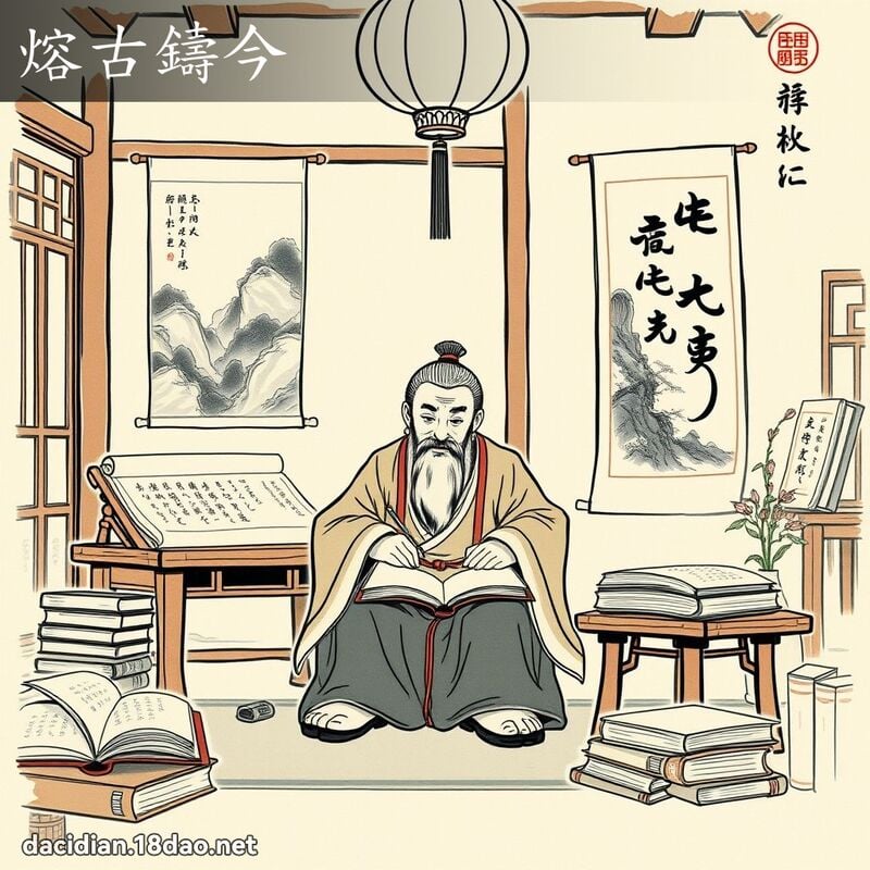 熔古铸今 配图