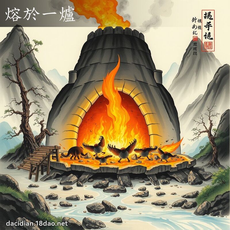 熔於一炉 配图
