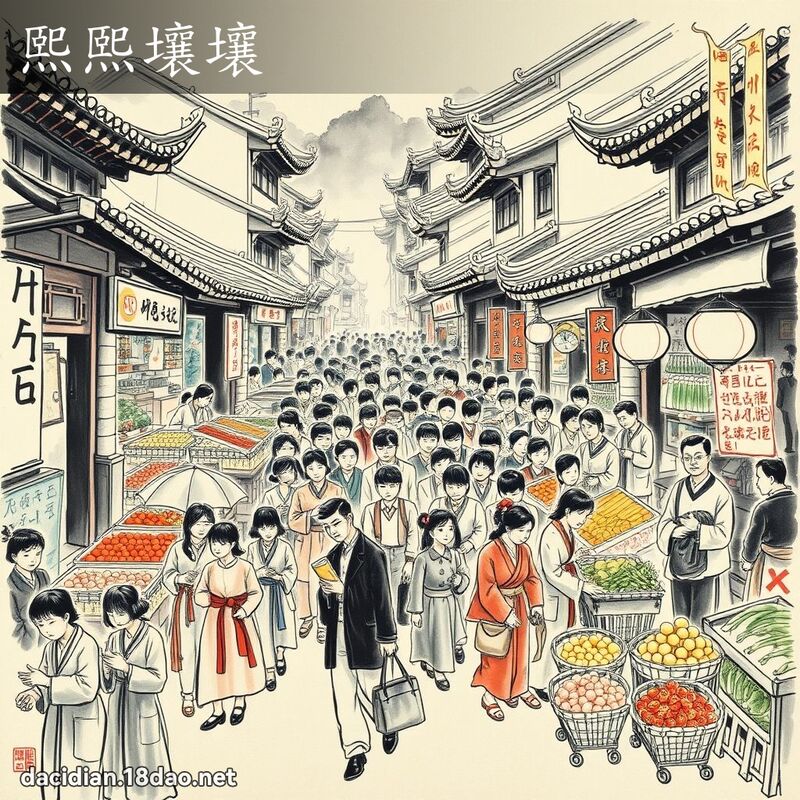 熙熙壤壤 配图