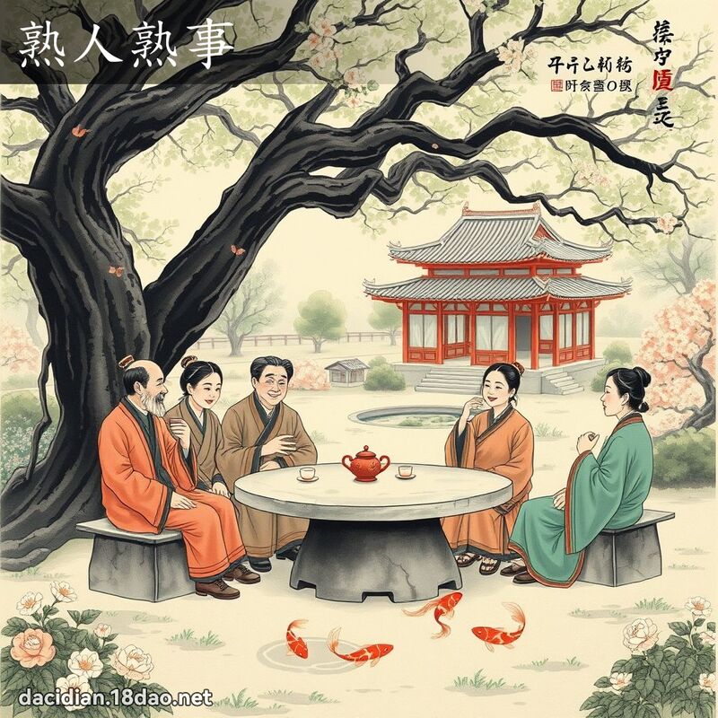 熟人熟事 配图