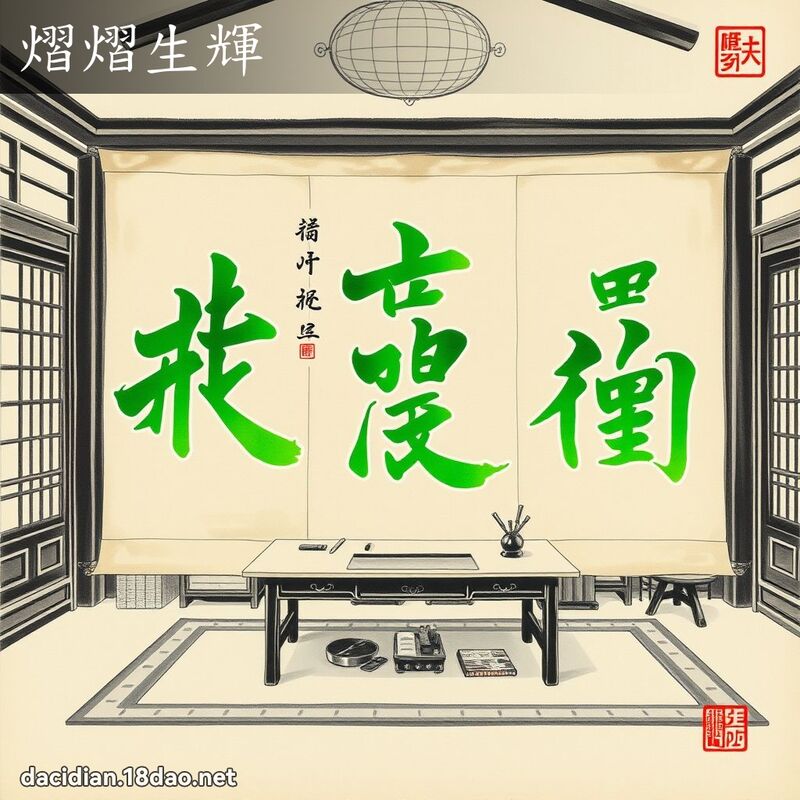 熠熠生辉 配图