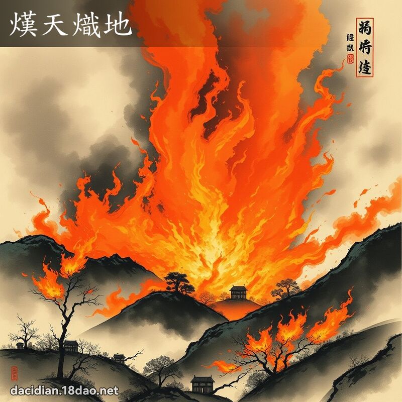 熯天炽地 配图