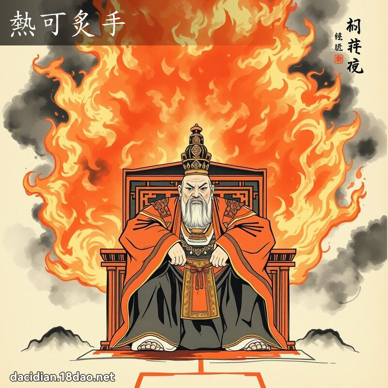 热可炙手 配图