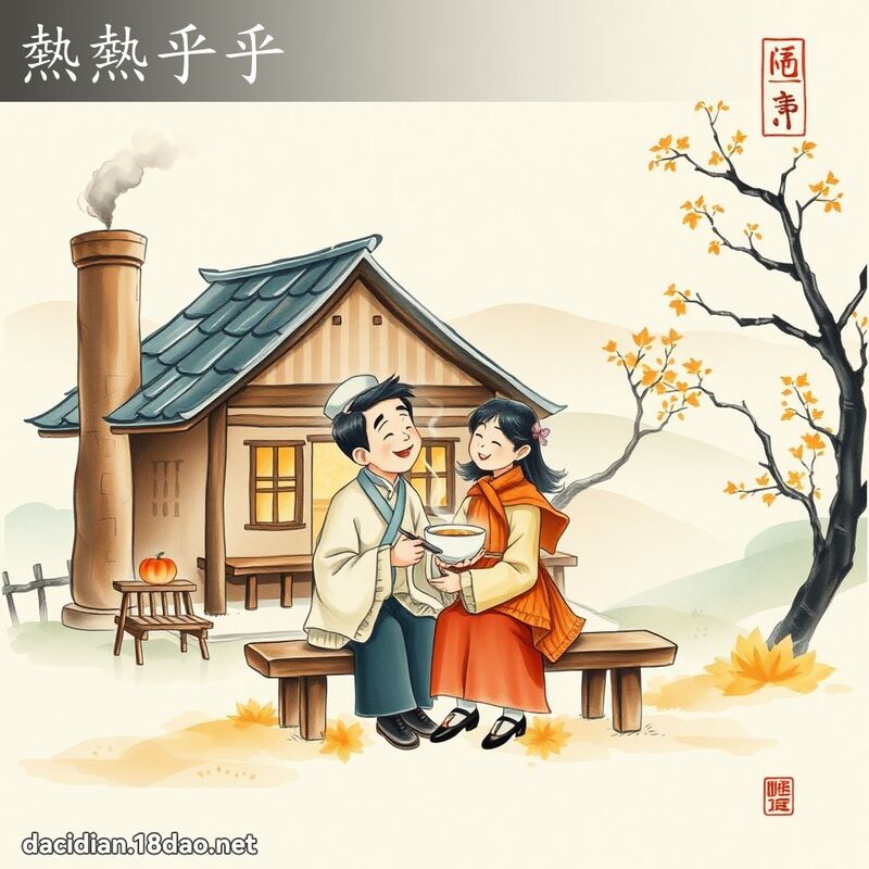 熱熱乎乎 配图