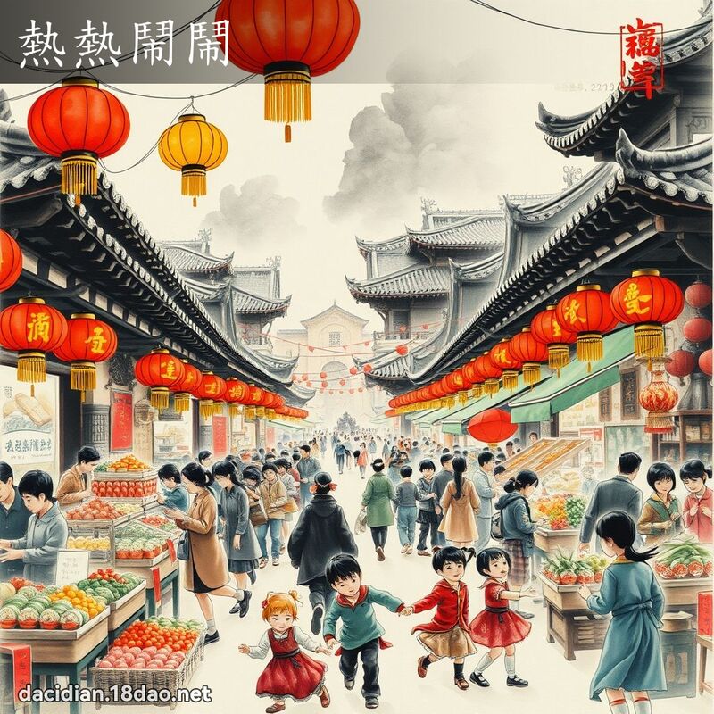 熱熱鬧鬧 配图