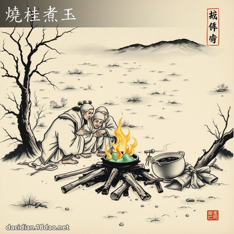 燒桂煮玉 配图