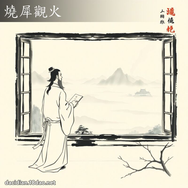 燒犀觀火 配图