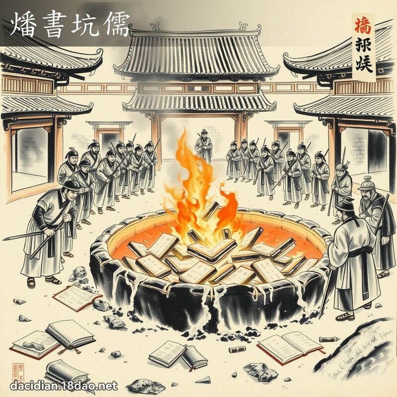 燔書坑儒 配图