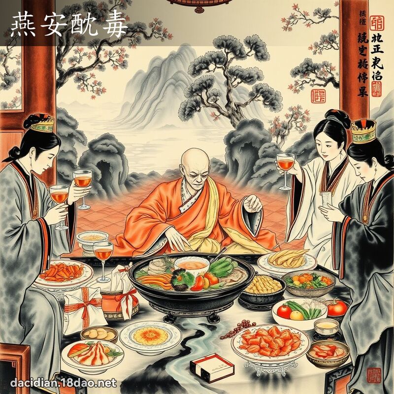 燕安酖毒 配图