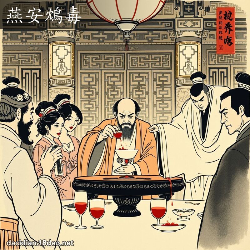 燕安鴆毒 配图