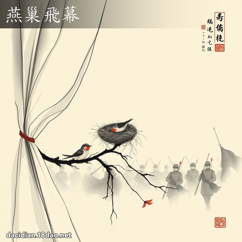 燕巢飛幕 配图