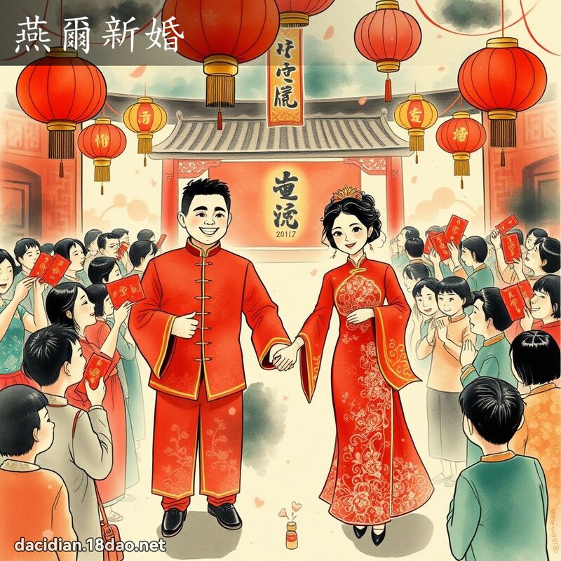 燕爾新婚 配图