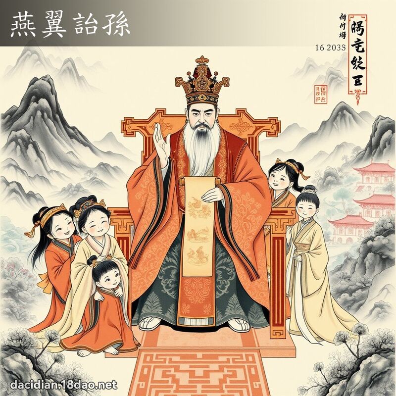 燕翼詒孫 配图