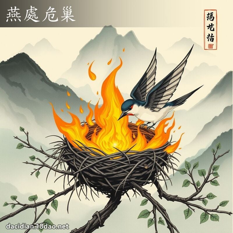 燕處危巢 配图