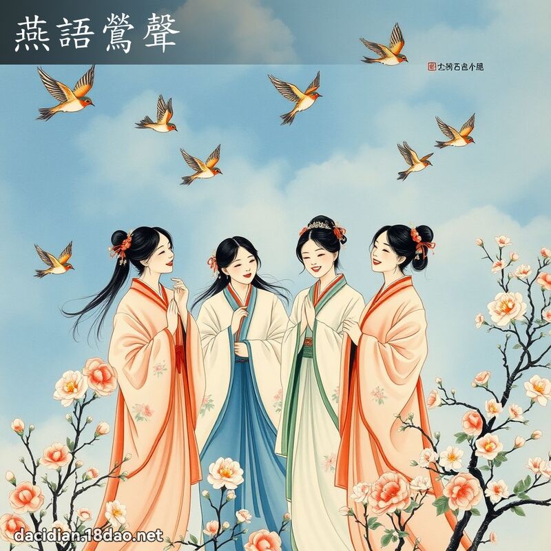 燕語鶯聲 配图