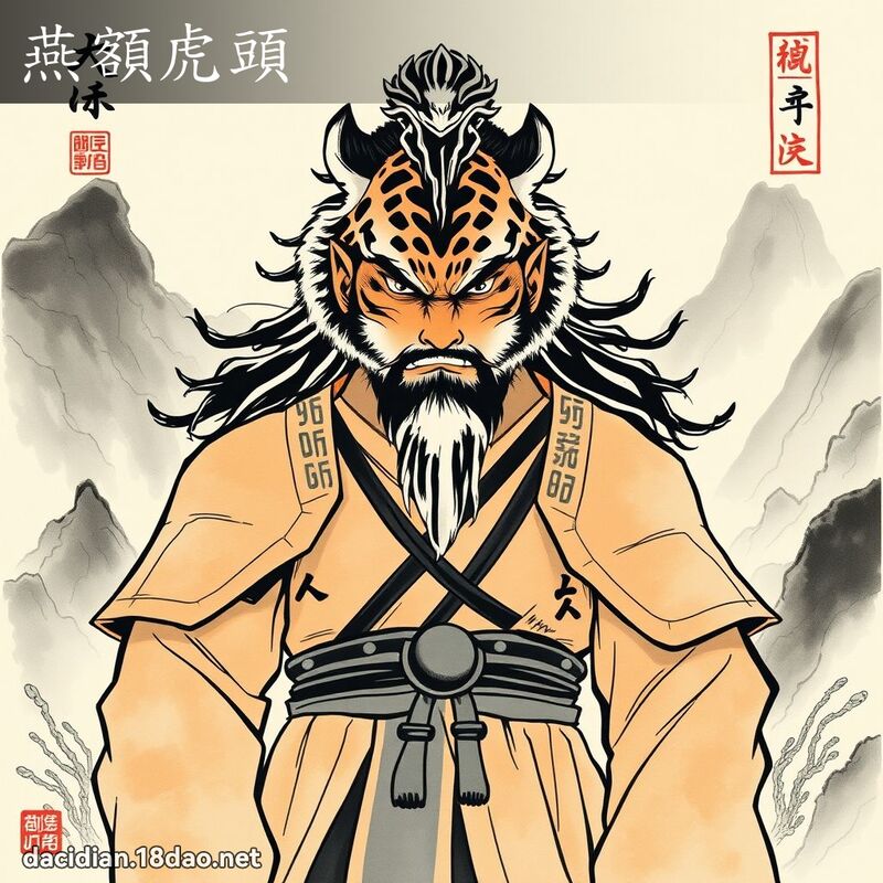 燕额虎头 配图