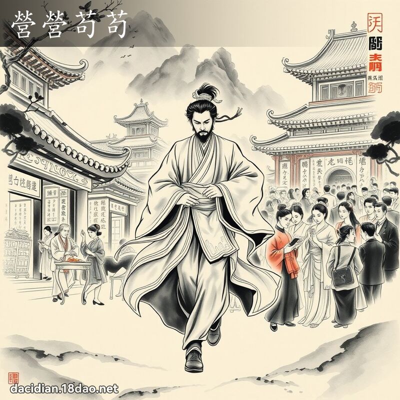 营营苟苟 配图