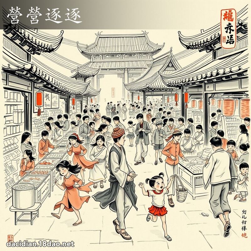 营营逐逐 配图