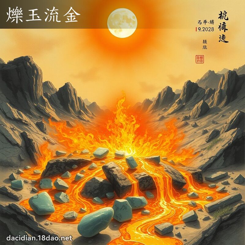 烁玉流金 配图