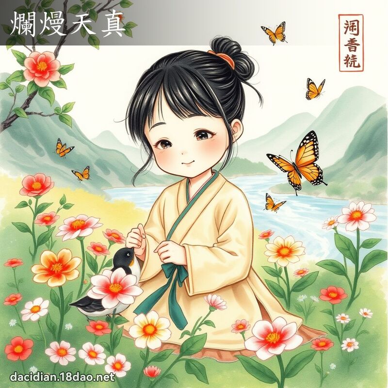 烂熳天真 配图