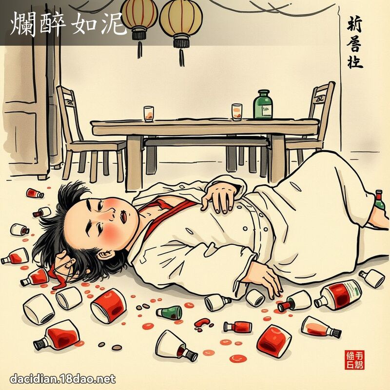烂醉如泥 配图