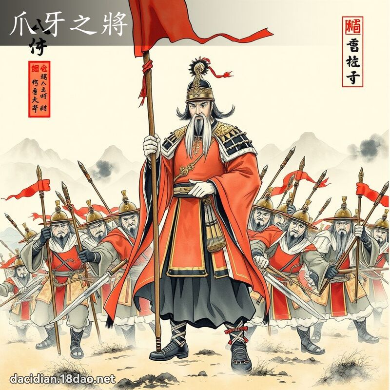 爪牙之將 配图
