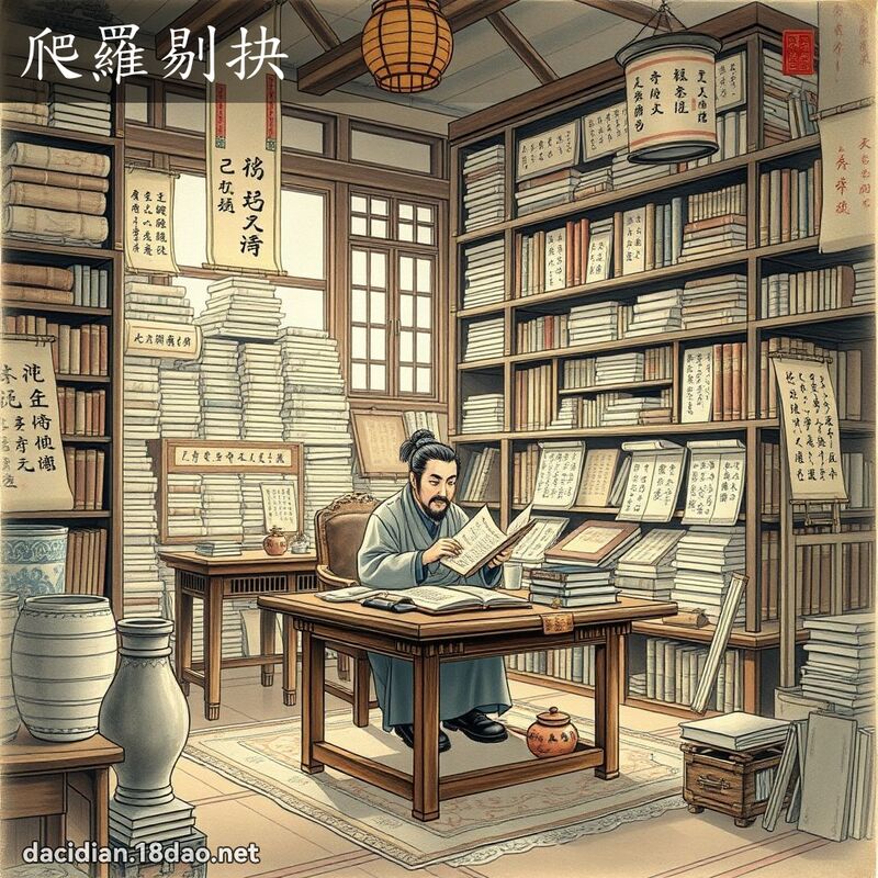 爬罗剔抉 配图