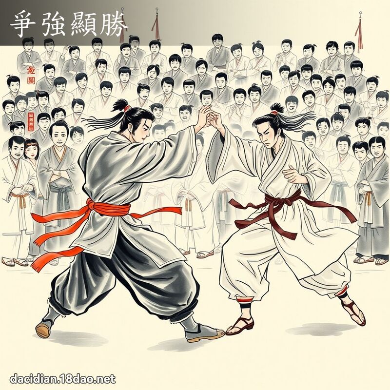 爭强显胜 配图