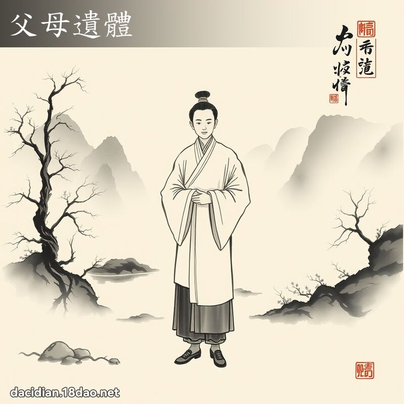 父母遗体 配图