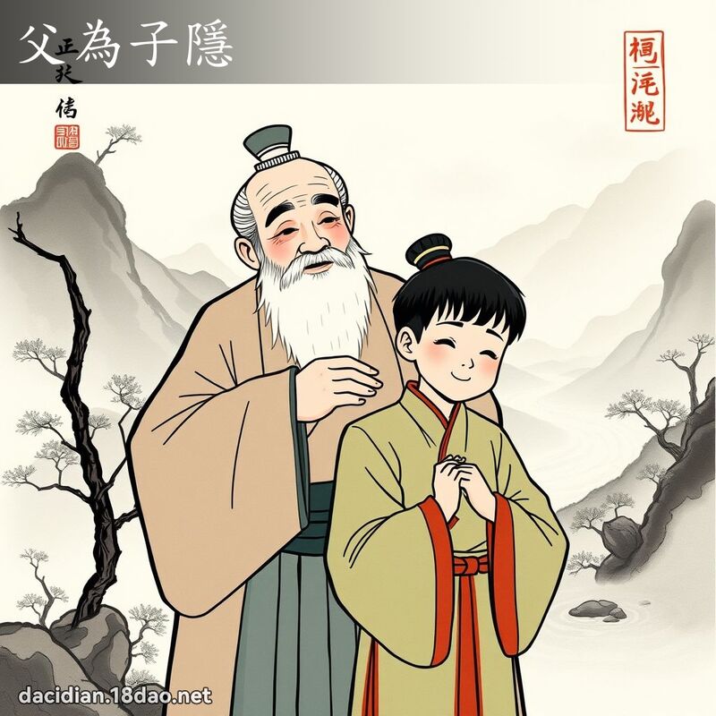 父为子隱 配图