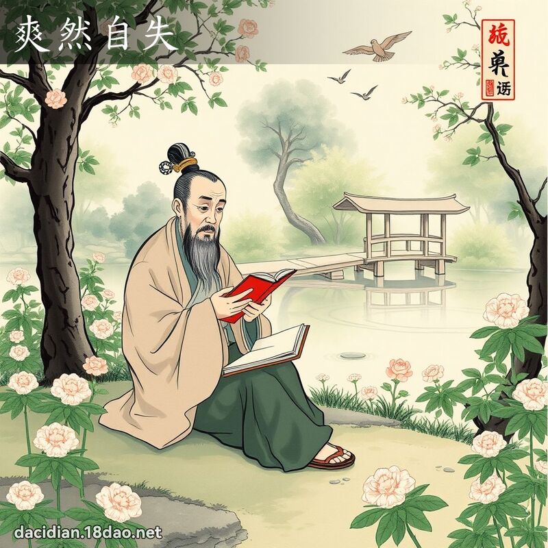 爽然自失 配图