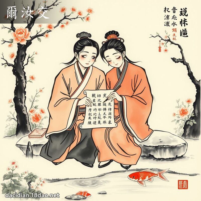 尔汝交 配图